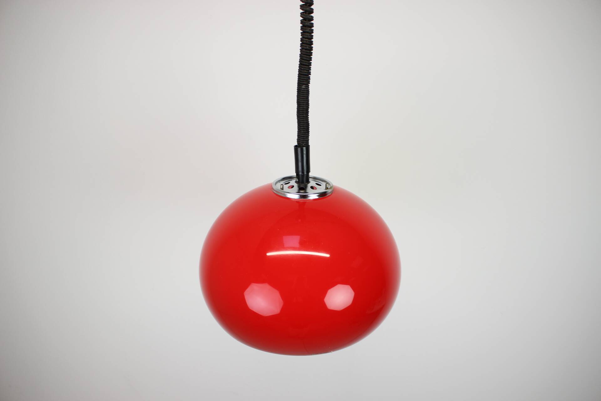 Midcentury plastic Design Pendant by Meblo, Harvey Guzzini, Italy, 1970s