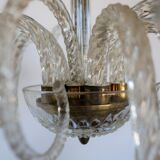 Vintage glass chandelier