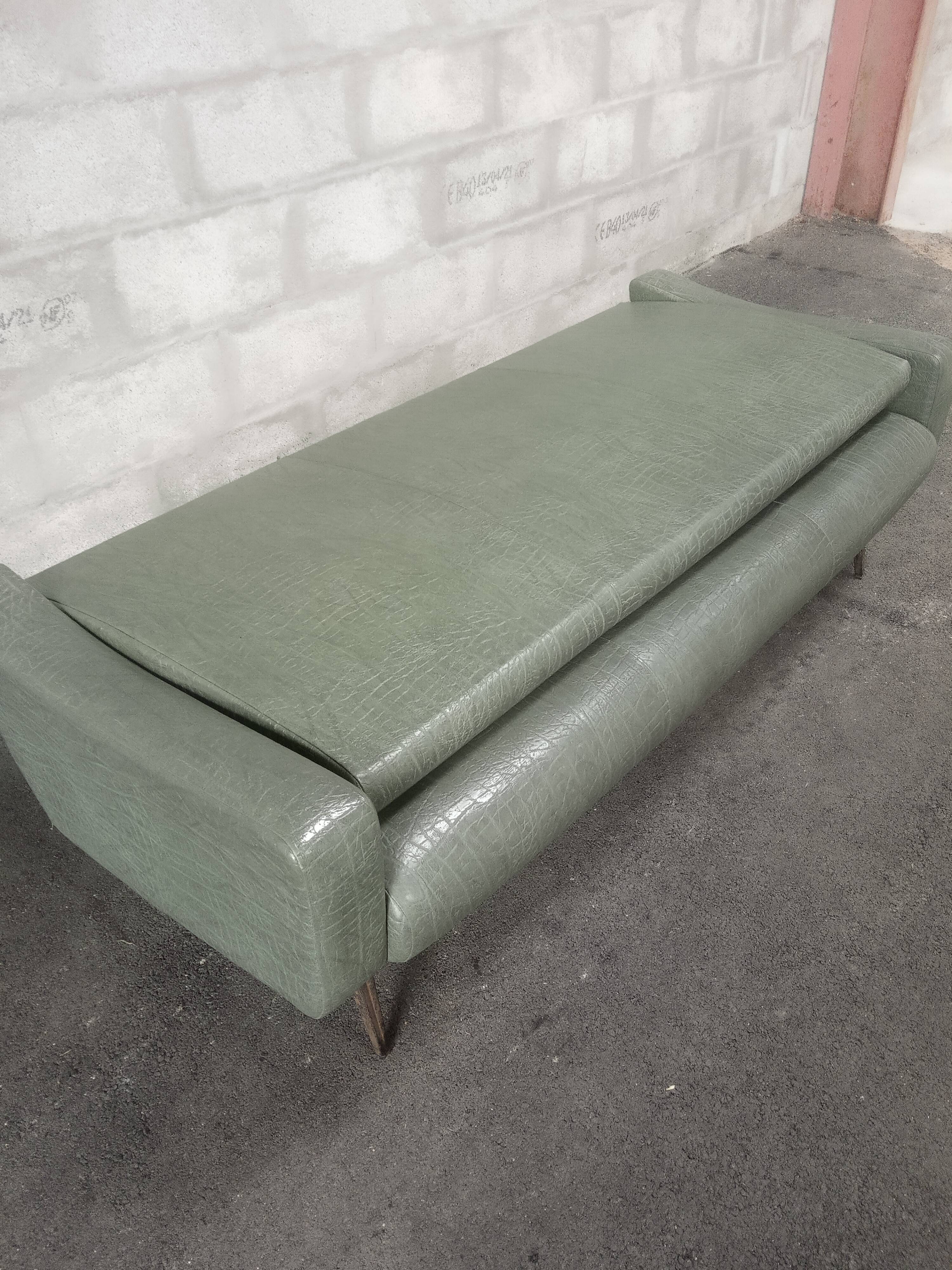 Vintage bench 50s 3 seats