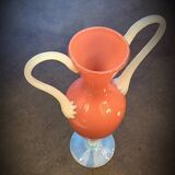 Vintage Pop Art opaline vase
