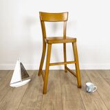 Wooden high chair for children