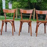 Set of 4 Baumann bistro chairs