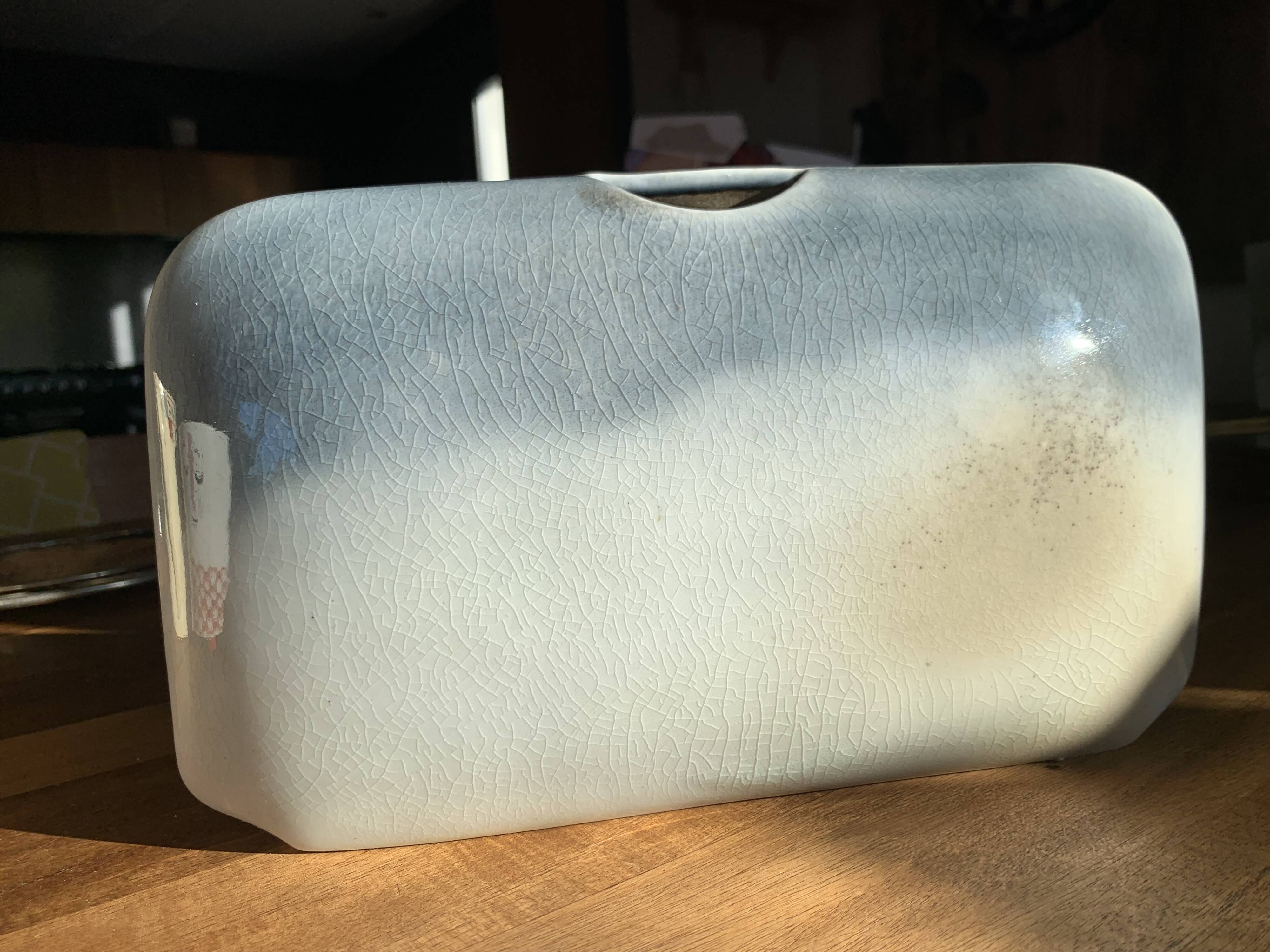 Large designer vase attributed to Pierre Lèbe, 1970