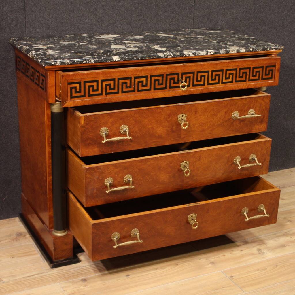 20th century Empire style chest of drawers