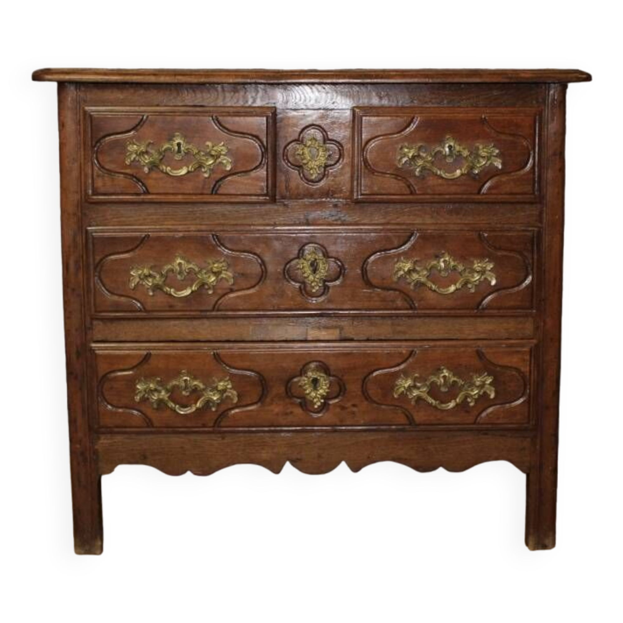 Petite Commode Parisienne Louis XIV En Hêtre XVIII | Selency
