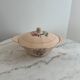 Hand-painted soup tureen from Sarreguemines.
