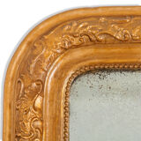 Mirror former Louis Philippe Golden 75x57cm