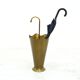 Vintage umbrella stand in metal, 1970s