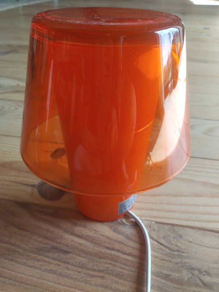 Ikea Gavik orange lamp – vintage design from the 70s/80s.