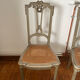 Paire de chaises Louis XVI