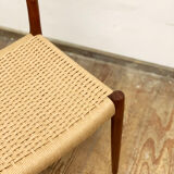 Chair by Niels O. Møller for J.L. Moller, Model 75,Denmark, 1950s