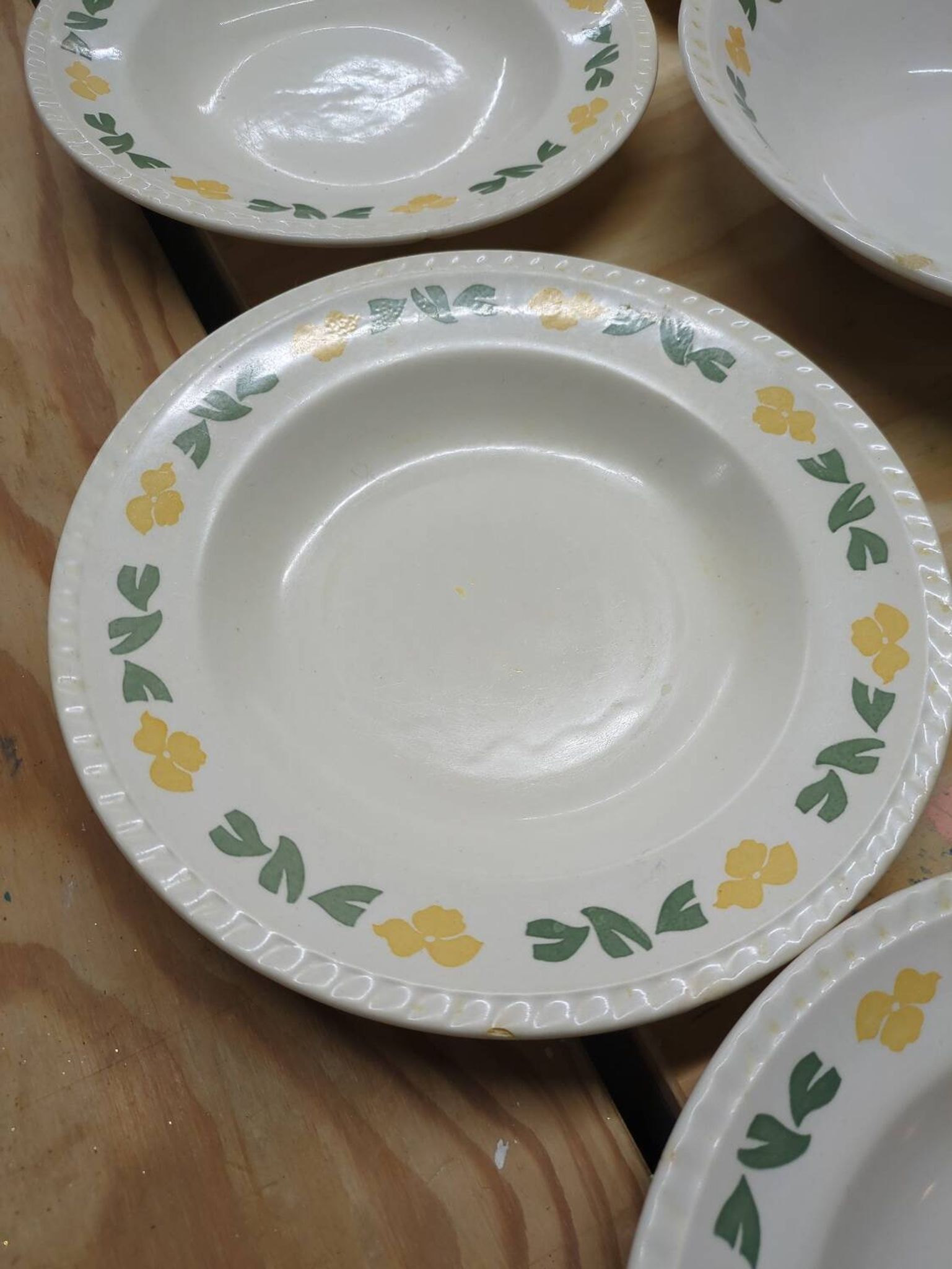 Lot assiettes Keradur Oxford