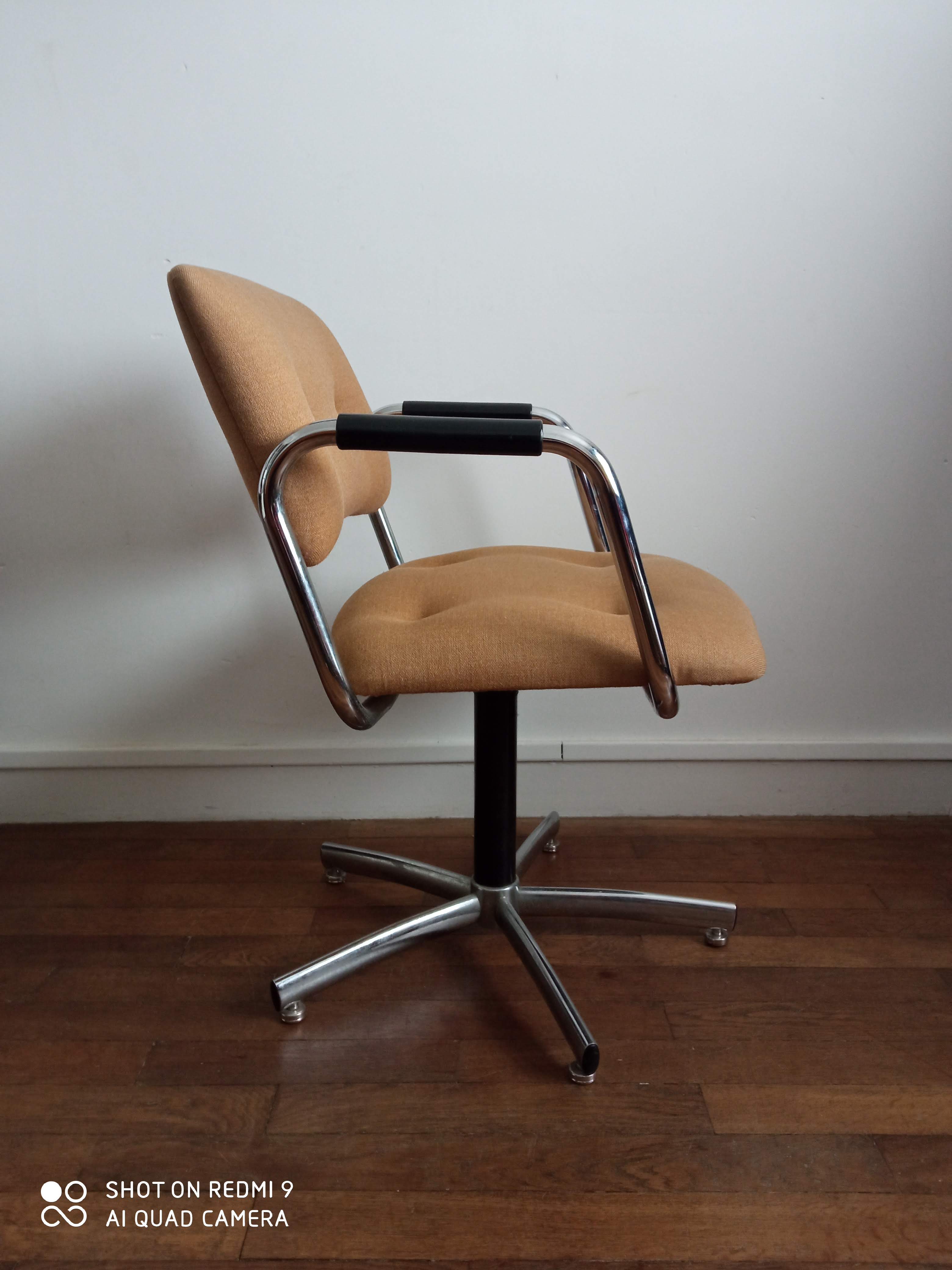 Vintage armchair strafor Steelcase