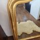Miroir Louis Philippe avec fronton