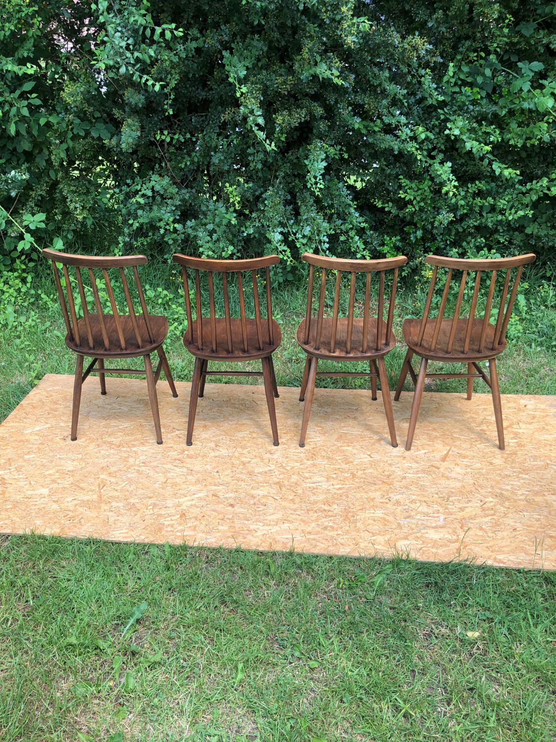 Vintage Scandinavian chairs.