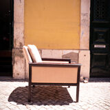Chaise longue par José Cruz de Carvalho pour Interforma circa 1974
