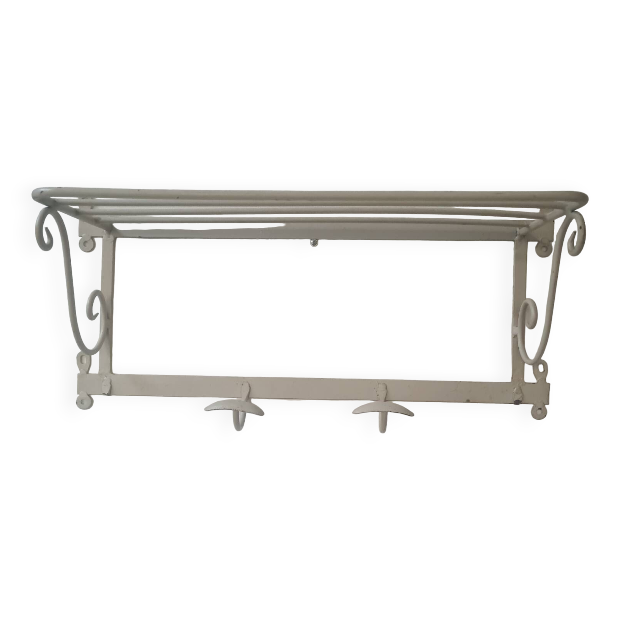 Metal coat rack