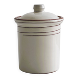 Ceramic sugar bowl with lid