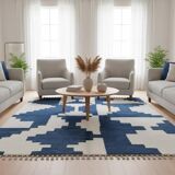 Handmade Moroccan rug, size 2.5x1.5 m.