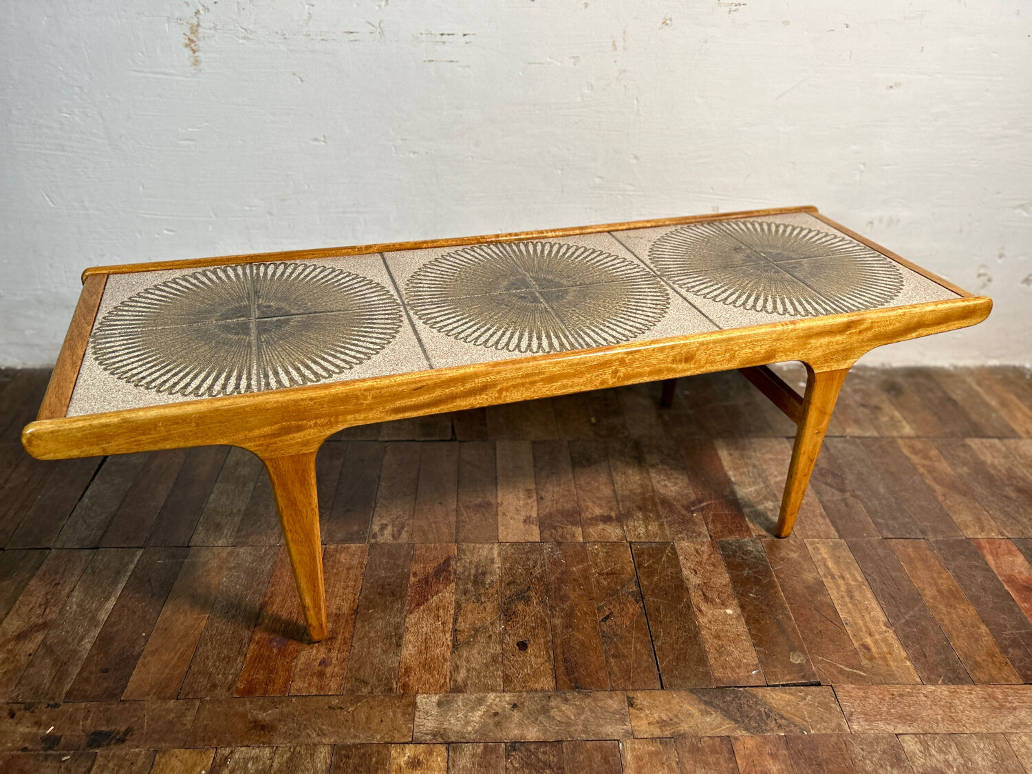 Table Basse en Teck 1960