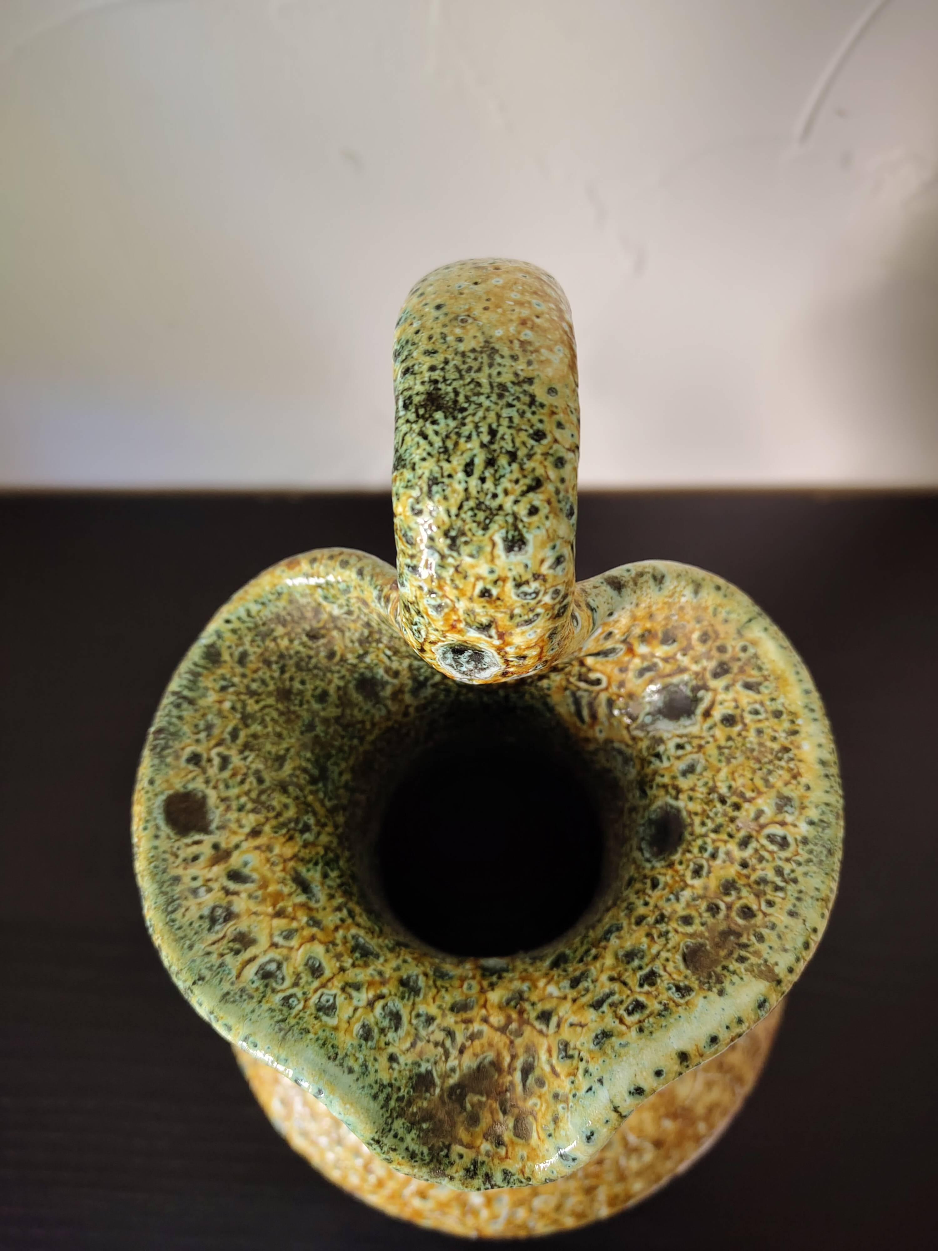 Jars / Honey enamel lava