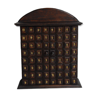 Cabinet, meuble de rangement en teck massif