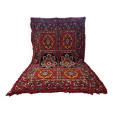 Handmade wool Berber rug 370X220 cm