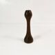 Mid-century teak candle holder, Denmark, 1960s.