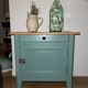 Antique furniture of low oak