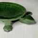 Turtle pocket tray in enameled cast iron signed Castirone France