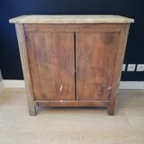 Parisian raw wood buffet