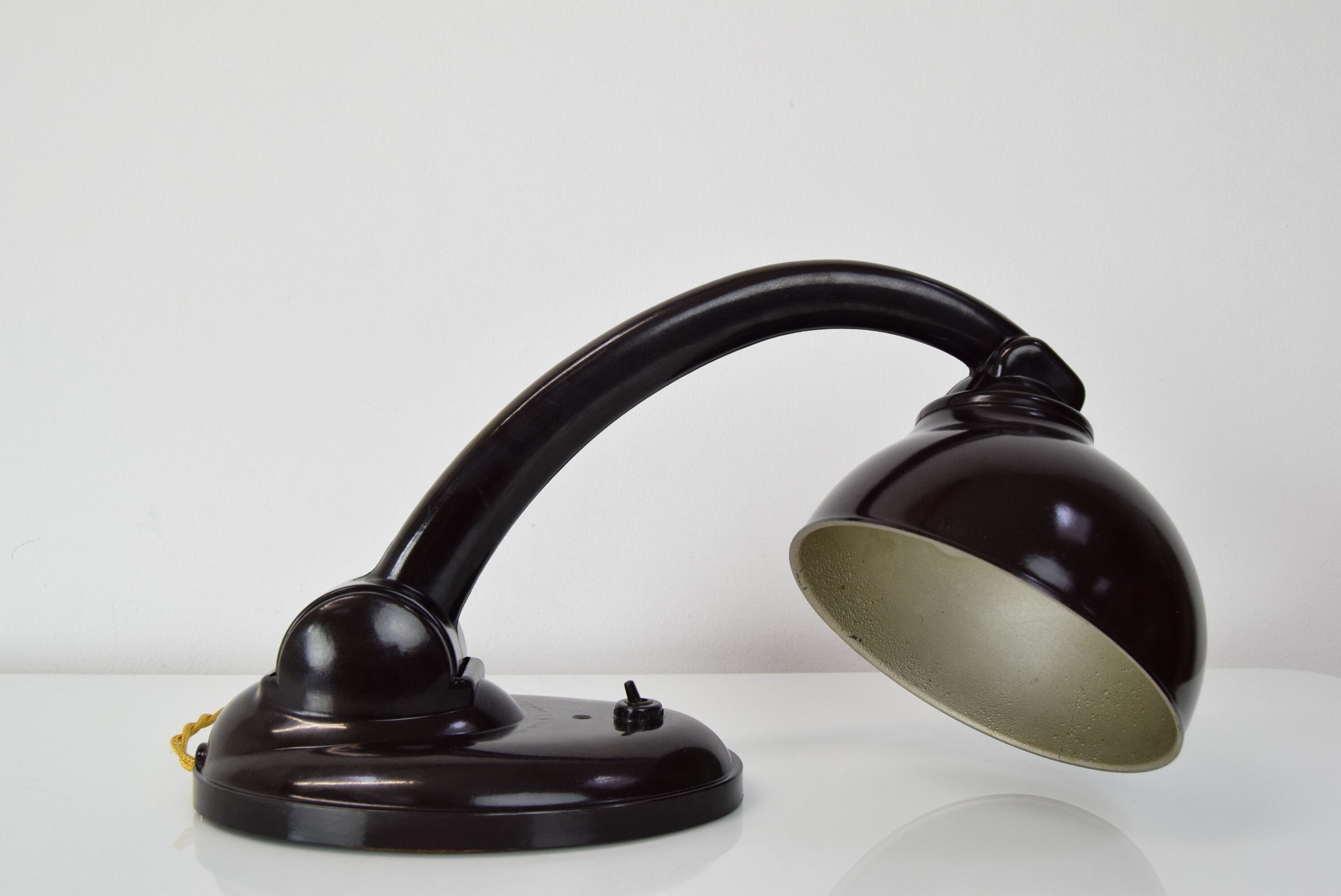 Adjustable Bakelite Table Lamp,by Eric Kirkman Cole,1940's.