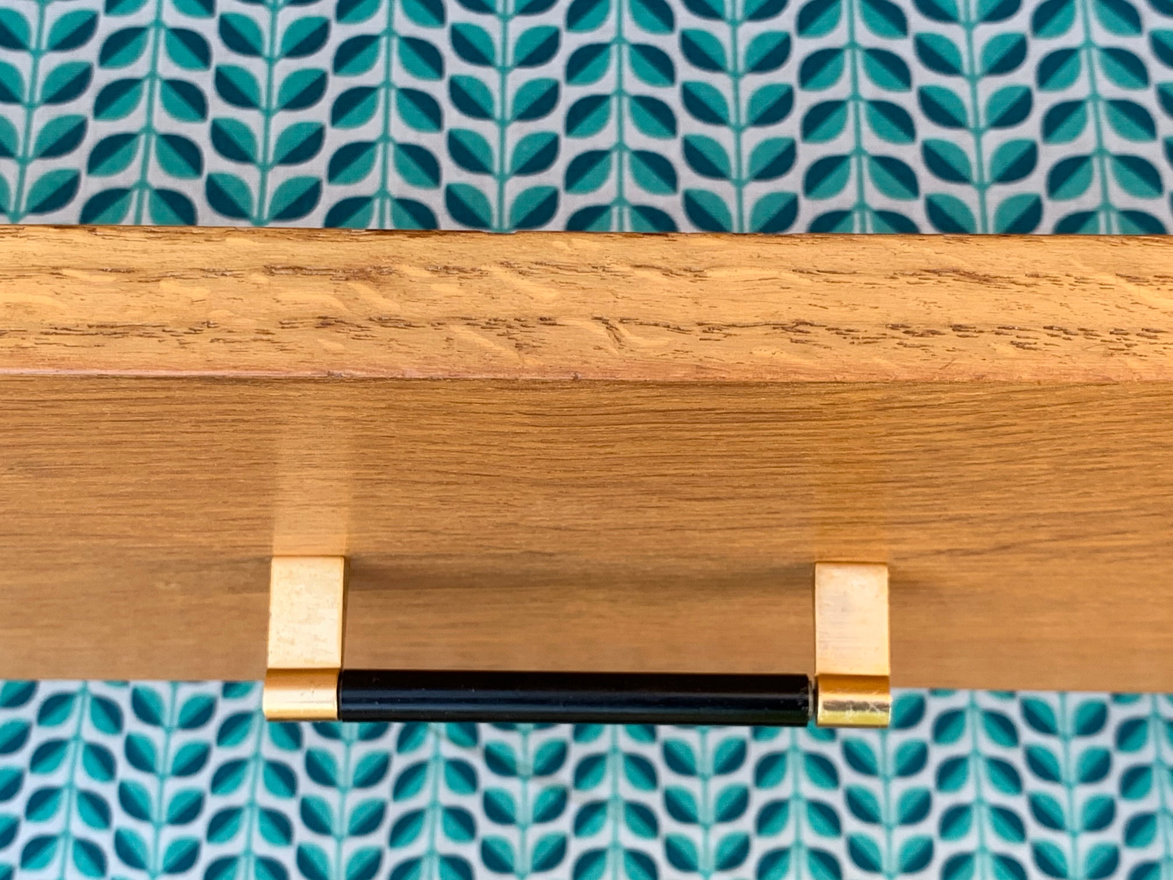 Vintage buffet compass feet 1950