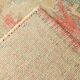6x9 Soft Beige & Red Geometric Vintage Rug, 181x260 Cm