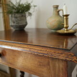 Table d'appoint, console style Louis XIII en noyer