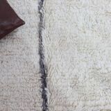 Handmade wool Berber rug 292 X190 CM