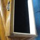 Edwardian Smoking Cabinet in Oak and Marquetry