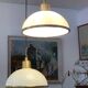 Deux suspensions opaline