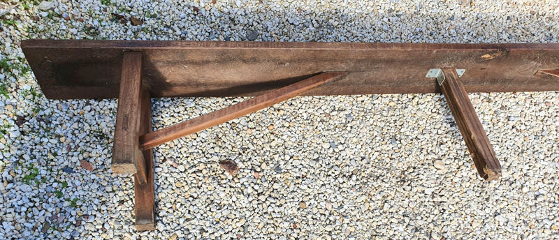 Rustic bench 250cm