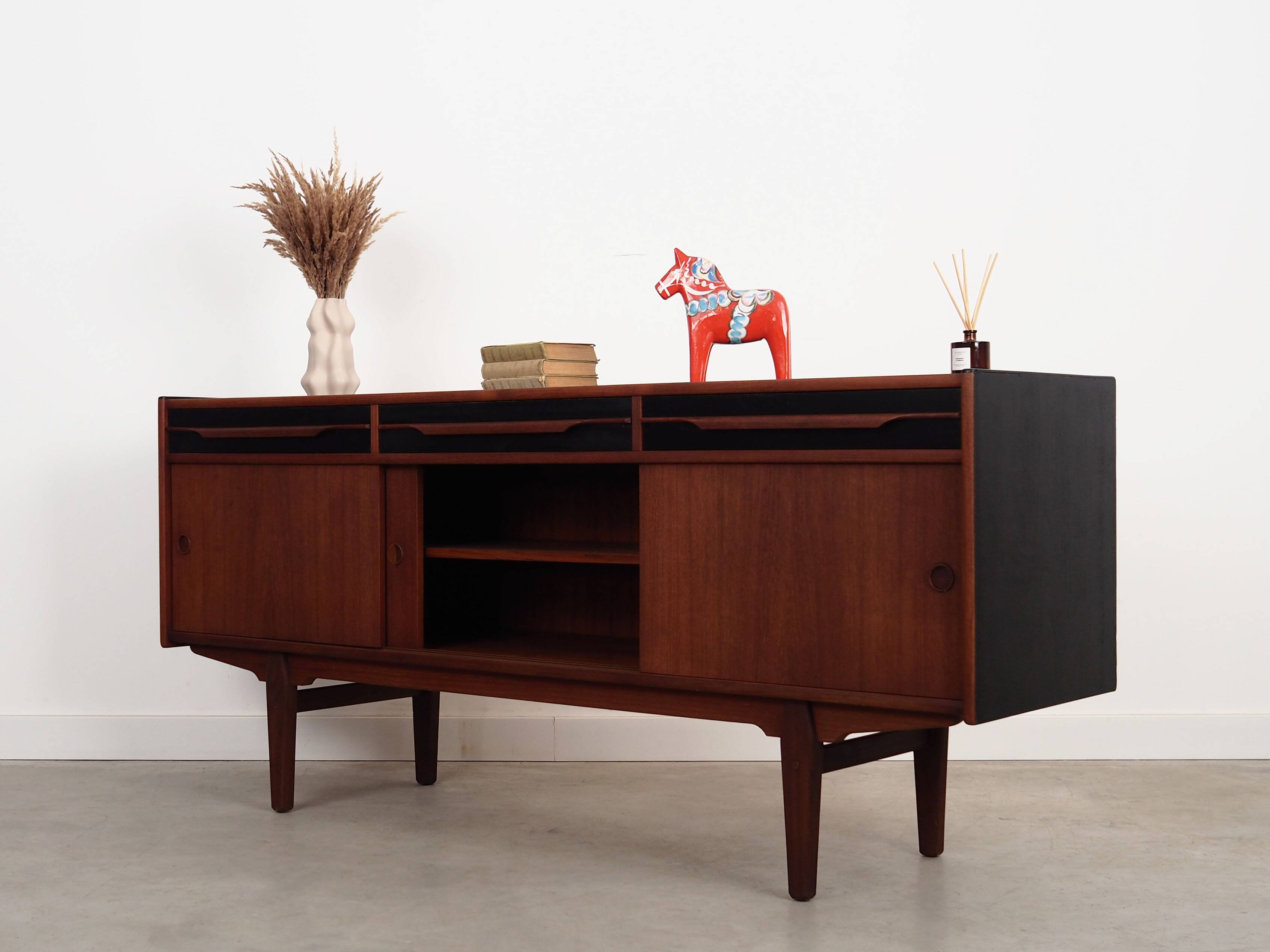 Teak sideboard, Danish design, 1970s, produced in Denmark
