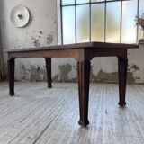 Solid oak farmhouse table 185cm