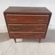 1960s-70s commode, cream trim, vintage