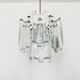 Ice glass chandelier by J.T. Kalmar