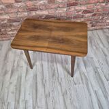 Smart 1960s Folding Coffee Table – Polish Mid-Century Modern – Restored Wal