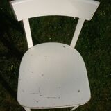 White bistro chair