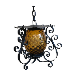 ancienne suspension lanterne