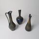 3 récipients en céramique par Gunnar Nylund Rörstrand Suède, années 1950