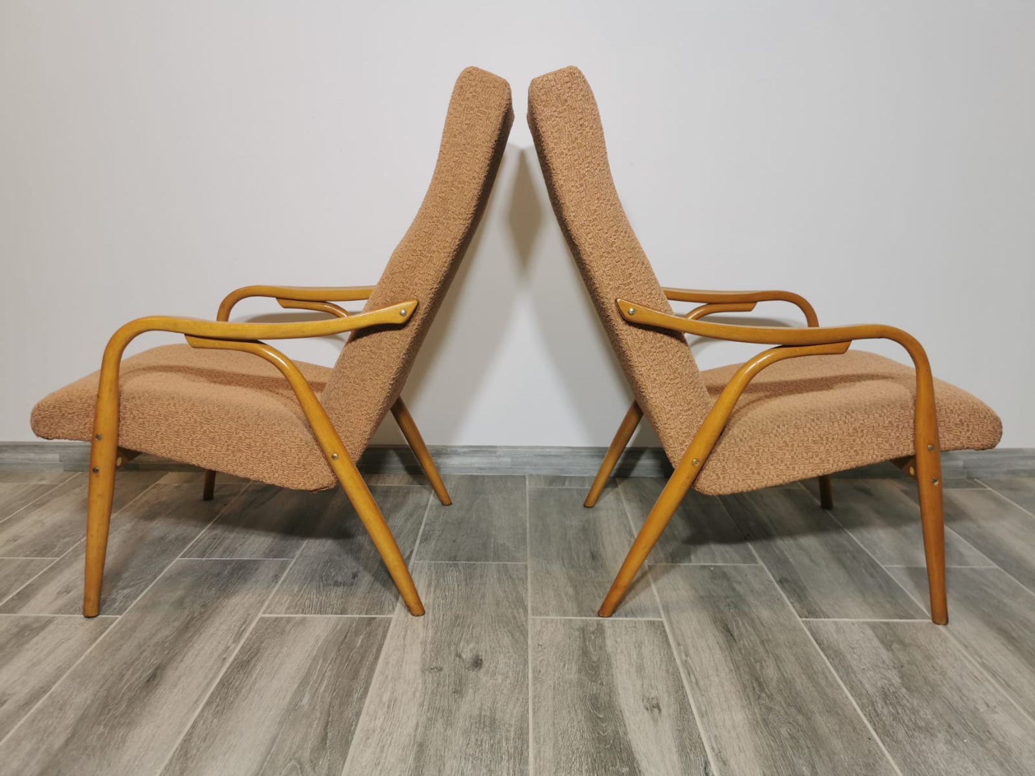 Lounge chairs by Antonin Suman