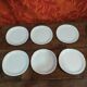 12 Oslo white porcelain dessert plates from Sarreguemines