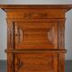 17th Century Belgian Renaissance Oak Cabinet with Concealed Lock